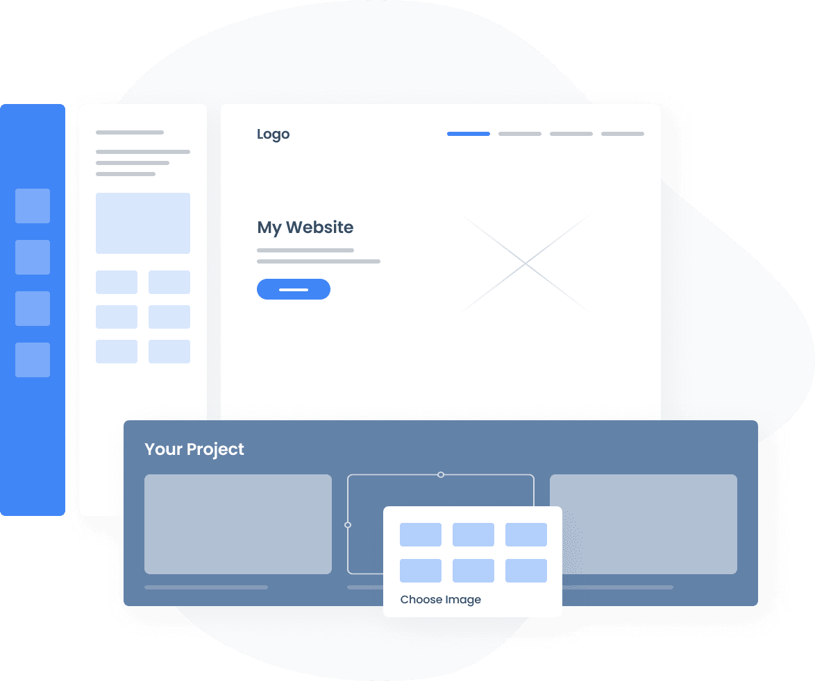 Illustration of a Website Page